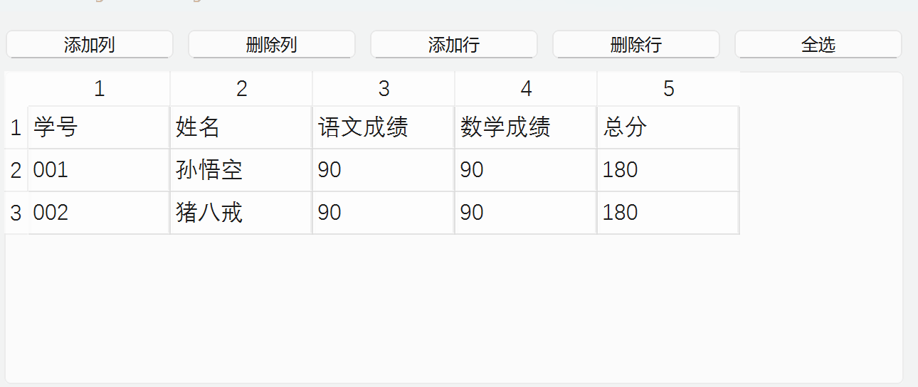 listwidget